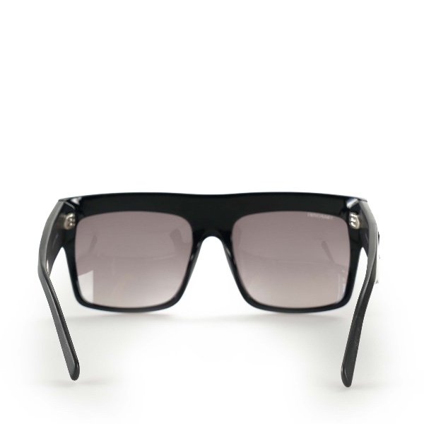 Swarovski - Black Gradient Crystal Square Sunglasses 